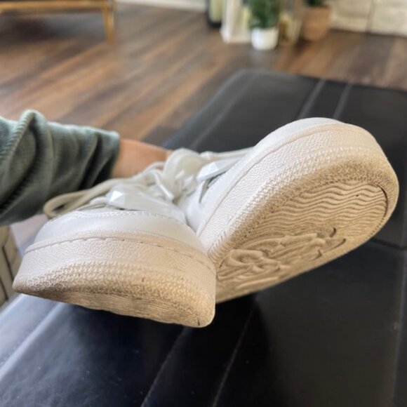 Kate Spade Tennis Shoes 7.5 White leather - Picture 10 of 10